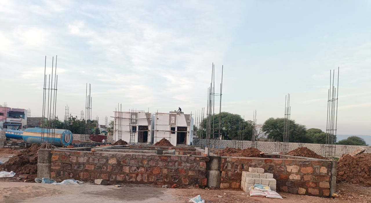 Construction work update of masjid and madarsa – photo 1