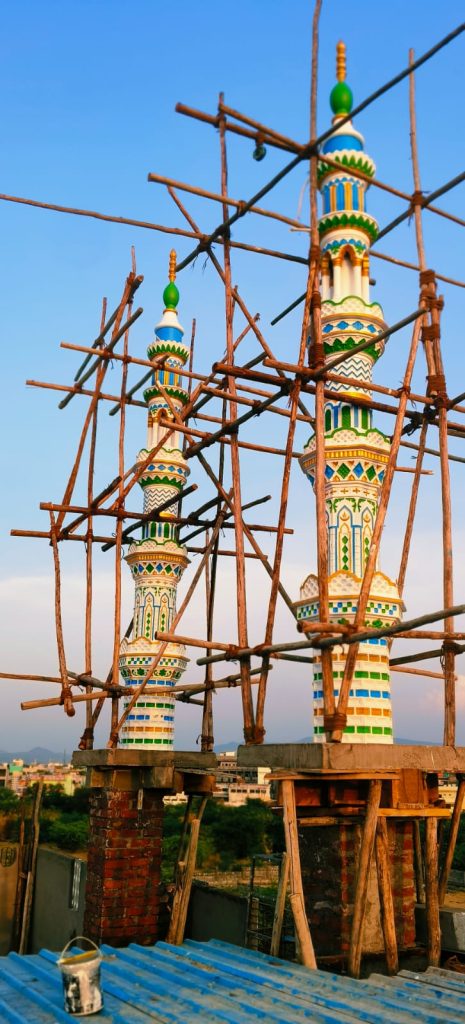 Masjid Minars completed