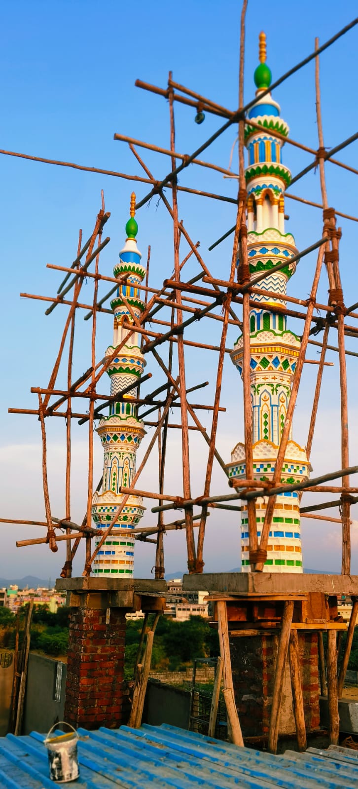 Masjid Minars completed – photo 1